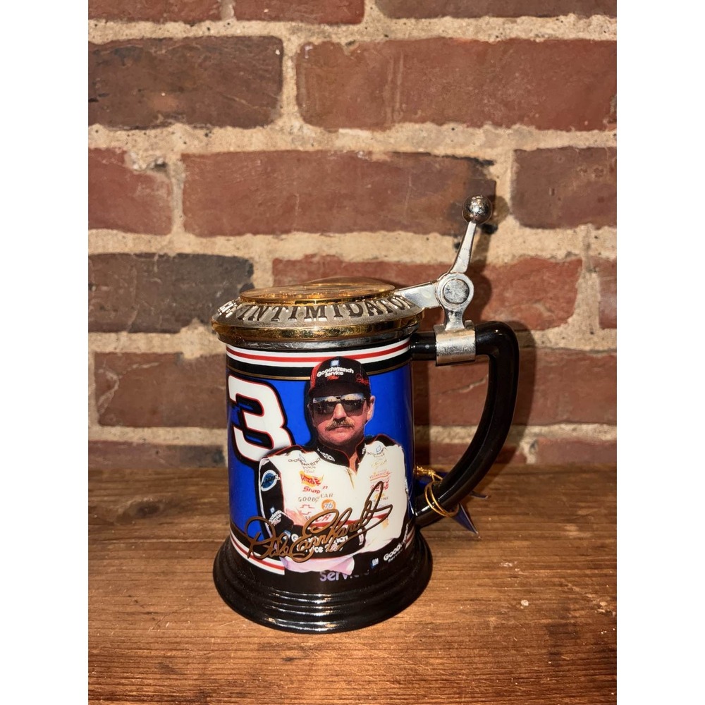 Franklin‎ Mint Dale Earnhardt #3 Beer Stein